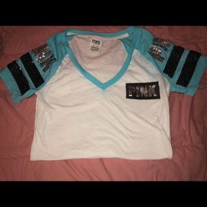 Sequined Victoria secret PINK t-shirt